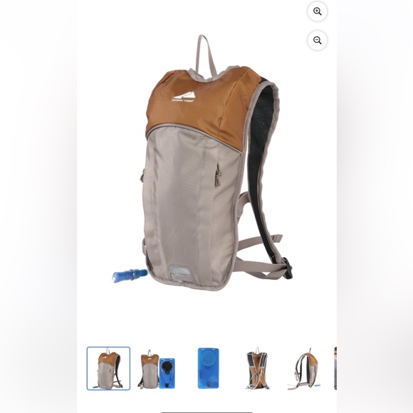 Ozark Trail Other - Ozark Trail Brown and Gray Backpack